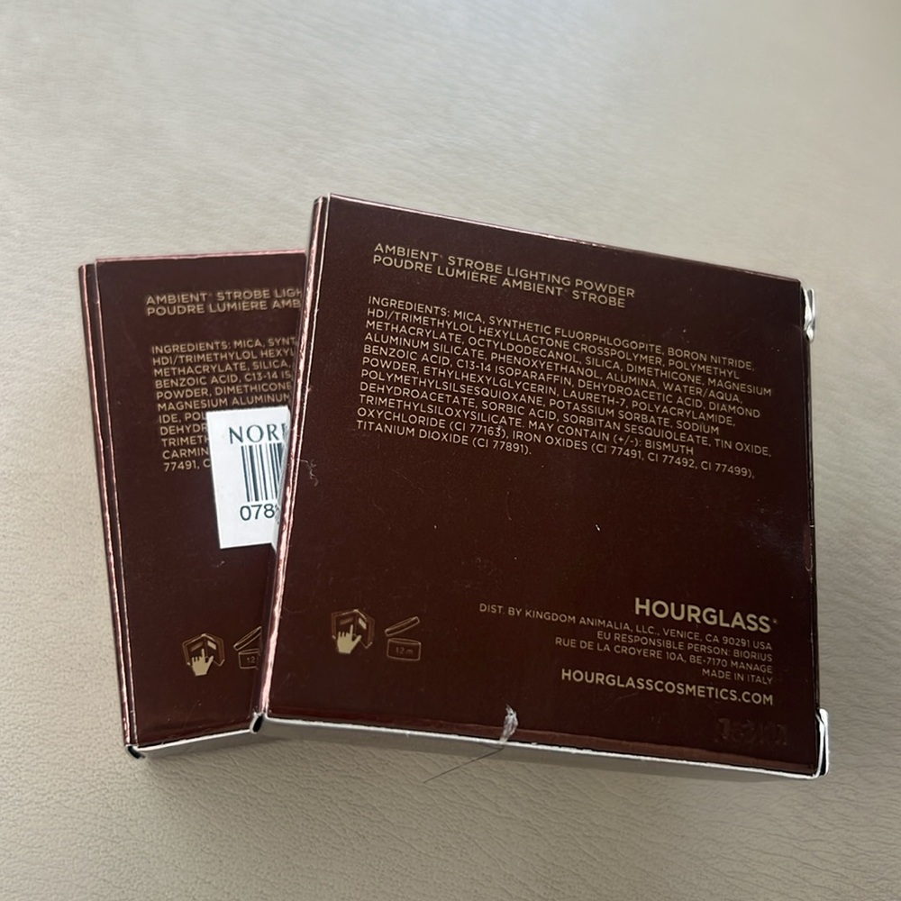 TWO (2) HOURGLASS AMBIENT STROBE LIGHTING POWDER, NIB, never used! - Picture 3 of 7